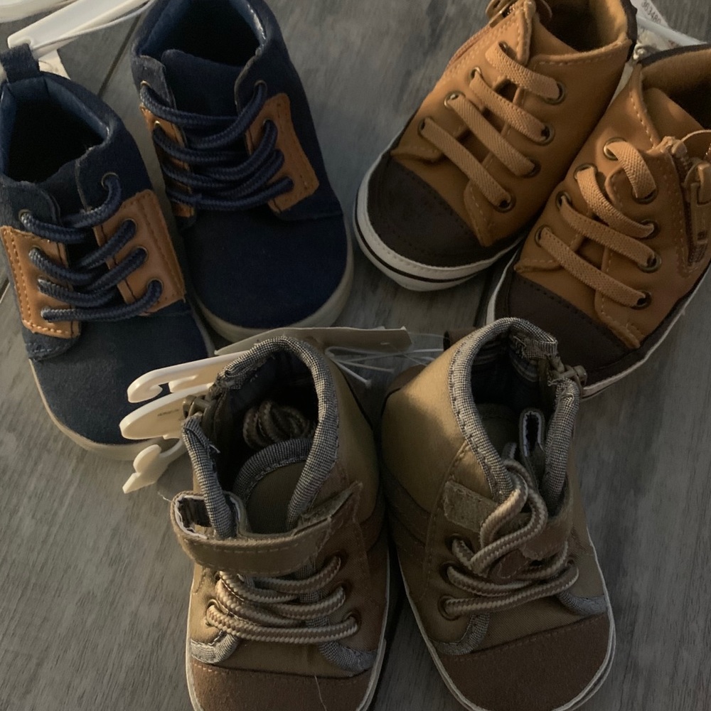 Group of infant shoes